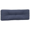 Coussins palette lot de 5 tissu bleu marine 