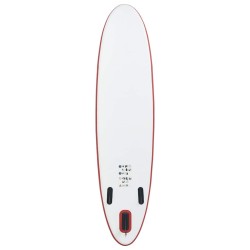 Ensemble de planches SUP gonflables Rouge et blanc 