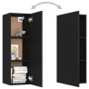 Ensemble de meubles TV 5 pcs Noir Bois d'ingénierie 