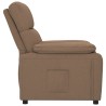 Fauteuil inclinable Marron Tissu 