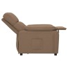 Fauteuil inclinable Marron Tissu 
