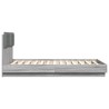 Cadre de lit sans matelas sonoma gris 120x190 cm 