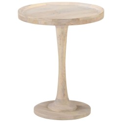Table d'appoint Ø60x75 cm Bois de manguier massif 