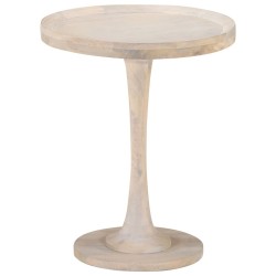 Table d'appoint Ø60x75 cm Bois de manguier massif 