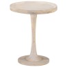 Table d'appoint Ø60x75 cm Bois de manguier massif 