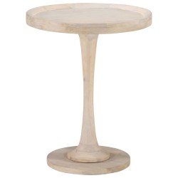 Table d'appoint Ø60x75 cm Bois de manguier massif 