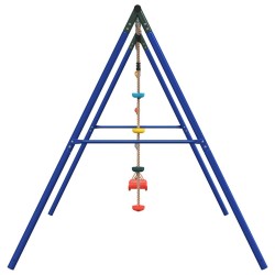 Jeu balançoire d'extérieur balançoire échelle et corde à disque 