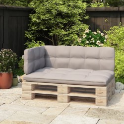 Dossier pour canapé palette Blanc 110 cm Fer 