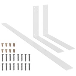 Dossier pour canapé palette Blanc 110 cm Fer 