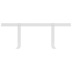 Dossier pour canapé palette Blanc 110 cm Fer 