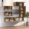 Ensemble de meubles TV 6 pcs Chêne fumé Bois d'ingénierie 