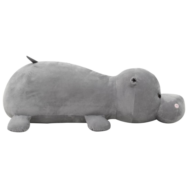 hippopotame en peluche Gris hippopotame en peluche Gris