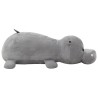 hippopotame en peluche Gris 