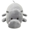 hippopotame en peluche Gris 