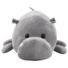 hippopotame en peluche Gris 