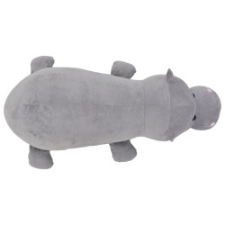 hippopotame en peluche Gris 