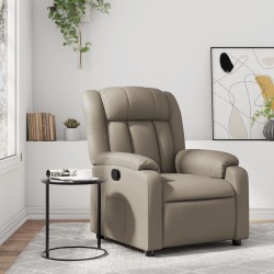 Fauteuil inclinable Cappuccino Similicuir 