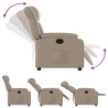 Fauteuil inclinable Cappuccino Similicuir 