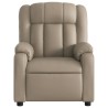 Fauteuil inclinable Cappuccino Similicuir 