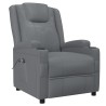 Fauteuil inclinable électrique Anthracite Similicuir 