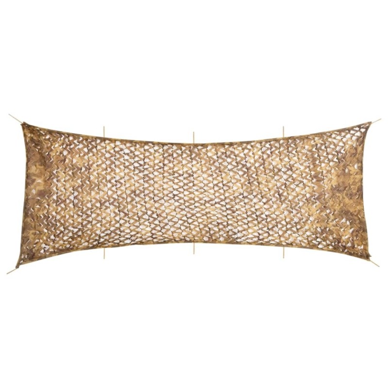 Filet de camouflage avec sac de rangement 833x297 cm sable 