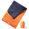Sac de couchage double et oreillers adultes camping 3-4 saisons 