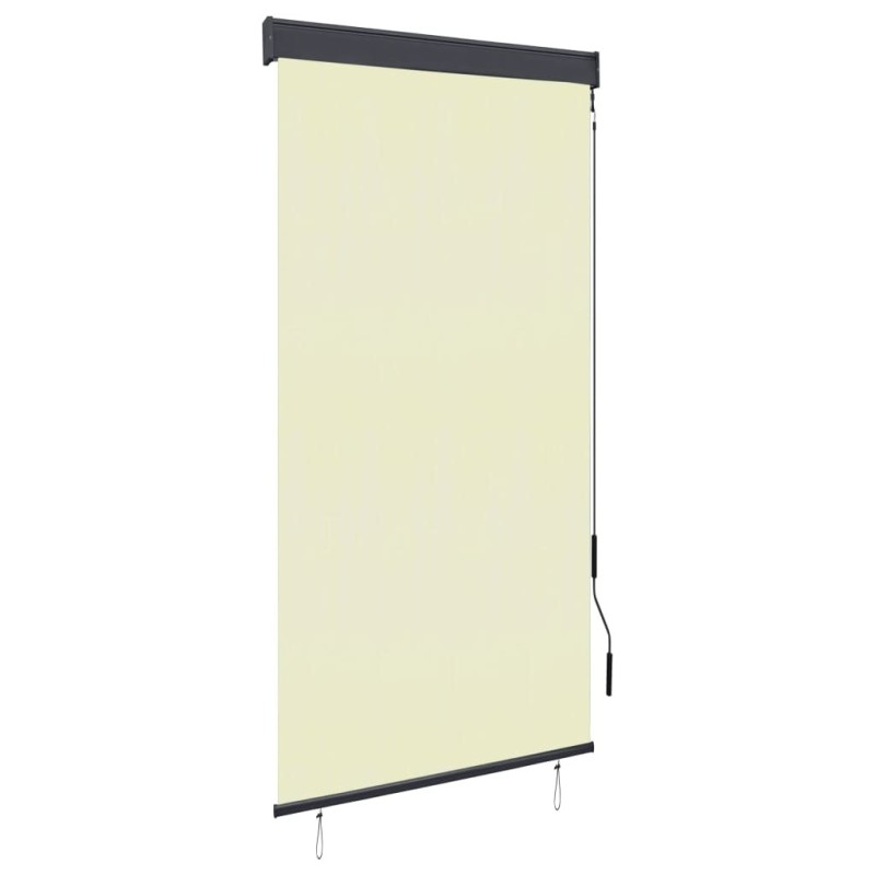 Store roulant d'extérieur 80 x 250 cm Crème Store roulant d'extérieur 80 x 250 cm Crème