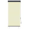 Store roulant d'extérieur 80 x 250 cm Crème 