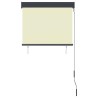 Store roulant d'extérieur 80 x 250 cm Crème 