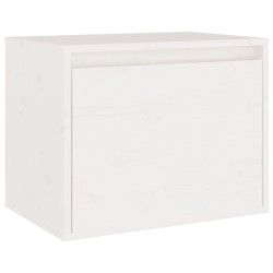 Meubles TV 5 pcs Blanc Bois massif de pin 