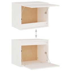 Meubles TV 5 pcs Blanc Bois massif de pin 