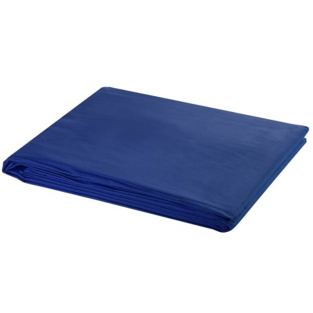 Toile de fond coton sans support bleu 600x300 cm incrustation 