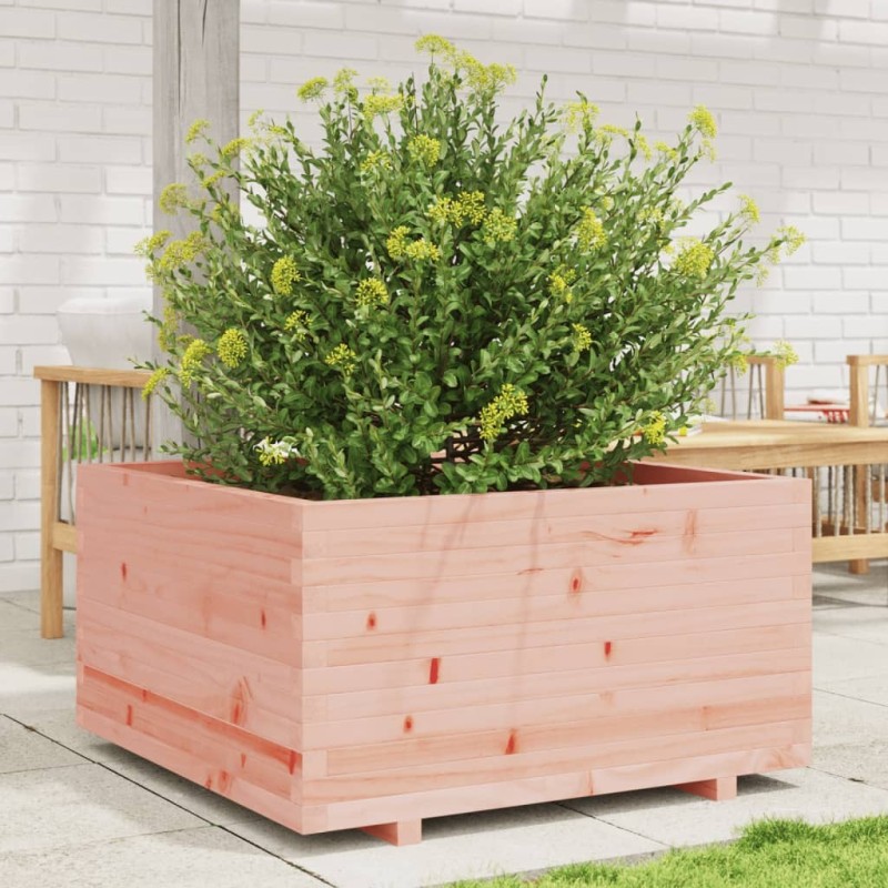 Jardinière 90x90x49,5 cm bois massif de douglas Jardinière 90x90x49,5 cm bois massif de douglas