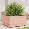 Jardinière 90x90x49,5 cm bois massif de douglas 