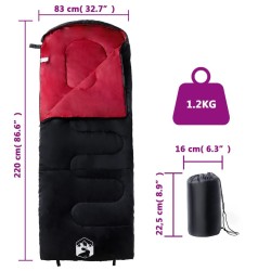 Sac de couchage pour adultes camping 3-4 saisons 
