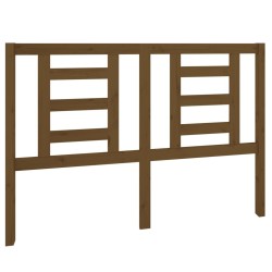 Tête de lit Marron miel 141x4x100 cm Bois massif de pin 