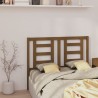 Tête de lit Marron miel 141x4x100 cm Bois massif de pin 