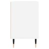 Meuble TV blanc 69,5 x 30 x 50 cm bois d'ingénierie 