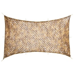 Filet de camouflage avec sac de rangement 600x414 cm sable 
