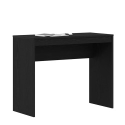 Bureau chêne noir 90x40x72 cm bois d'ingénierie 