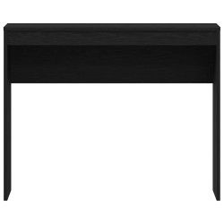 Bureau chêne noir 90x40x72 cm bois d'ingénierie 