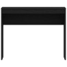 Bureau chêne noir 90x40x72 cm bois d'ingénierie 