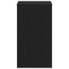 Bureau chêne noir 90x40x72 cm bois d'ingénierie 
