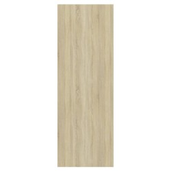 Meuble TV mural Blanc chêne sonoma 37x37x107 cm Bois ingénierie 