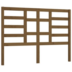 Tête de lit Marron miel 156x4x104 cm Bois massif de pin 