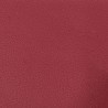 Fauteuil avec repose-pied Rouge bordeaux 60 cm Similicuir 