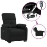 Fauteuil inclinable électrique Noir Tissu 