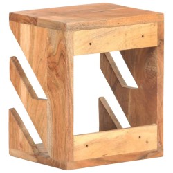 Support mural de planche à roulettes 25x20x30 cm Bois d'acacia 