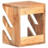 Support mural de planche à roulettes 25x20x30 cm Bois d'acacia 