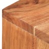 Support mural de planche à roulettes 25x20x30 cm Bois d'acacia 